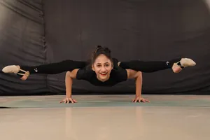 Gymnastics Young Girl Wallpaper