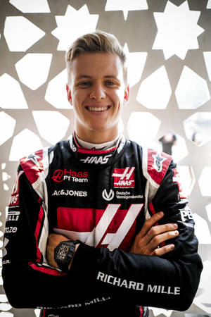 Haas F1 Racer Mick Schumacher Wallpaper