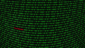 Hacker Green Binary Codes Wallpaper
