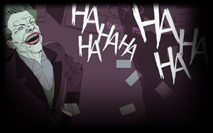 Hahaha Joker Art Wallpaper
