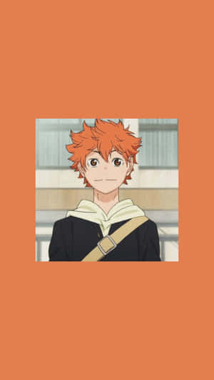 Haikyuu Anime Character Smiling Wallpaper