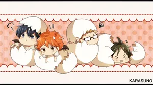 Haikyuu Chibi Art Wallpaper
