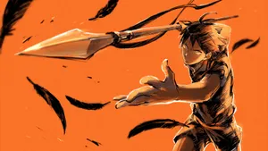 Haikyuu Kageyama Spear Wallpaper