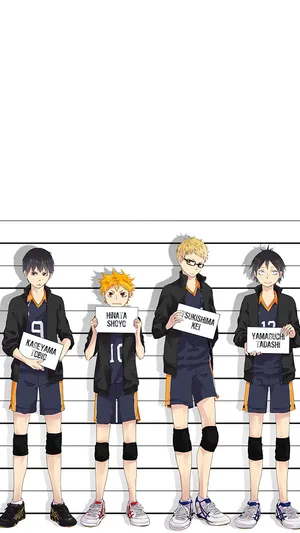 Haikyuu Team Karasuno Phone Wallpaper Wallpaper