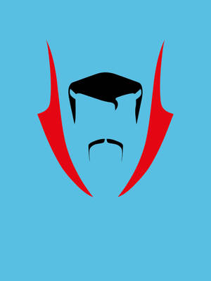 Hair And Cape Doctor Strange Minimalist Wallpaper