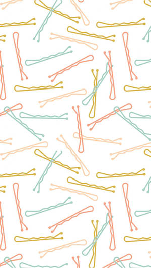 Hair Pins Cute Iphone Lock Screen Wallpaper