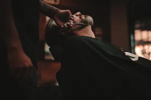 Haircut And Beard Trim Wallpaper