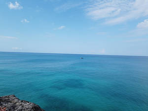 Haiti Blue Sea Wallpaper