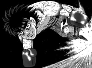 Hajimeno Ippo Powerful Punch Wallpaper