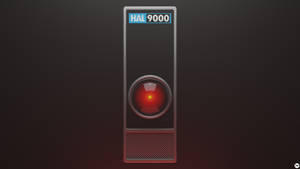 Hal 9000 Reddish Light Wallpaper