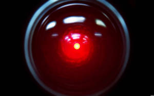 Hal 9000 Scary Red Eye Wallpaper