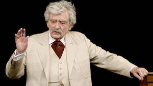 Hal Holbrook In A Talk Show Wallpaper