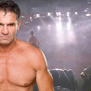 Half Image Of Ken Shamrock Wallpaper