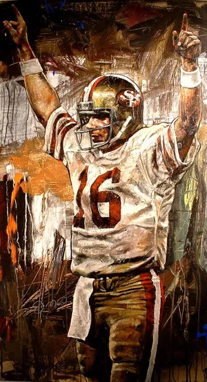 Hall Of Fame Quarterback Joe Montana Wallpaper