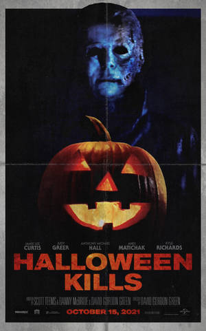 Halloween Kills Burnt Mask Poster Wallpaper