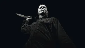 Halloween Michael Myers Murder Knife Wallpaper