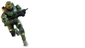 Halo 3 Minimalist White Wallpaper