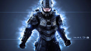 Halo 5 Master Chief Electricity Wallpaper
