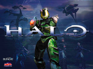 Halo Alice-130 In Green Wallpaper