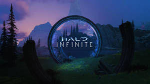 Halo Infinite Purple Zeta Rings Wallpaper