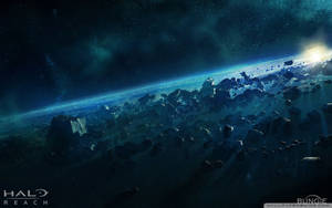Halo Reach, Asteroid Wallpaper