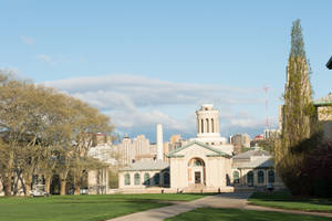 Hamerschlag Hall At Carnegie Mellon University Wallpaper