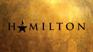 Hamilton Luxury Gold Poster Wallpaper