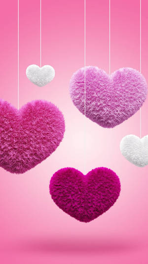 Hanging Heart Themes Wallpaper