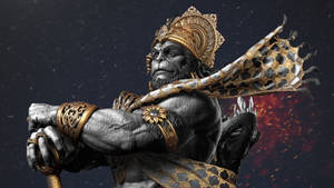 Hanuman Render Close-up 4k Hd 3d Wallpaper