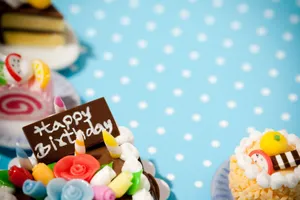 Happy Birthday Decorated Cakes Wallpaper