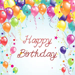 Happy Birthday Greeting Card Wallpaper