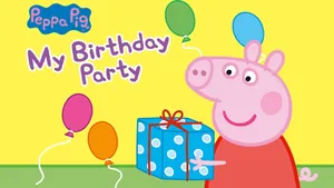 Happy Birthday Peppa Pig Wallpaper