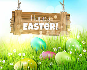 Happy Easter Greetings Wallpaper