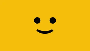 Happy Emoji Simple Wallpaper