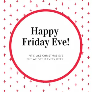 Happy Friday Eve Celebration Wallpaper