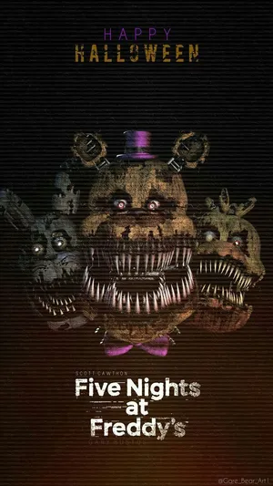 Happy Halloween Fnaf Wallpaper