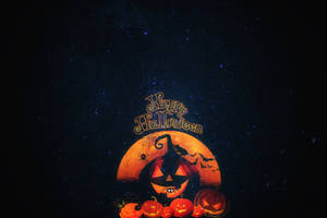 Happy Halloween Pumpkins Wallpaper