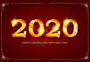 Happy New Year 2020 Desktop Widescreen Wallpaper Wallpaper