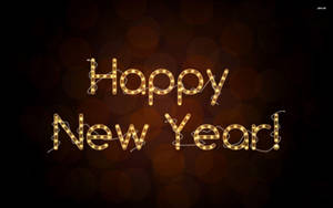 Happy New Year Signage Wallpaper