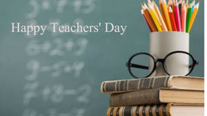 Happy Teachers' Day Eyeglass Wallpaper