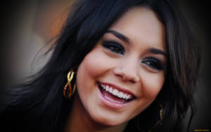 Happy Vanessa Hudgens Wallpaper