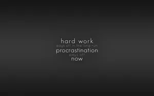 Hard Work Encouraging Quotes Wallpaper