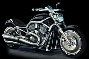 Harley Davidson Hd In The Showroom Wallpaper