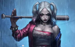 Harley Quinn Art Wallpaper
