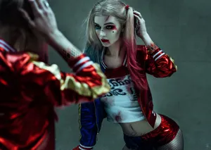 Harley Quinn Suicide Squad Cosplay Wallpaper