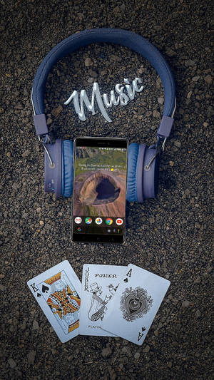 Harmonious Blend Of Tech & Music Wallpaper