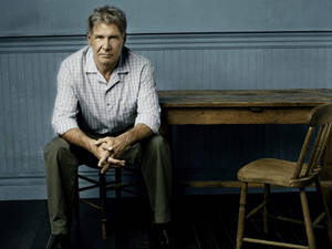 Harrison Ford Vintage Photoshoot Wallpaper