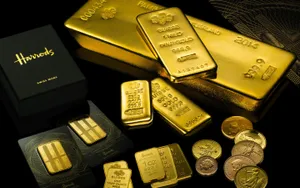 Harrods Exclusive Gold Bar Collection Wallpaper