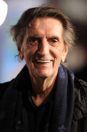 Harry Dean Stanton Smiling Profile Photography Wallpaper