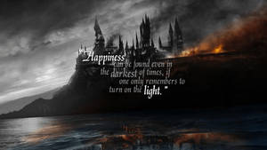 Harry Potter Happiness Quote Wallpaper